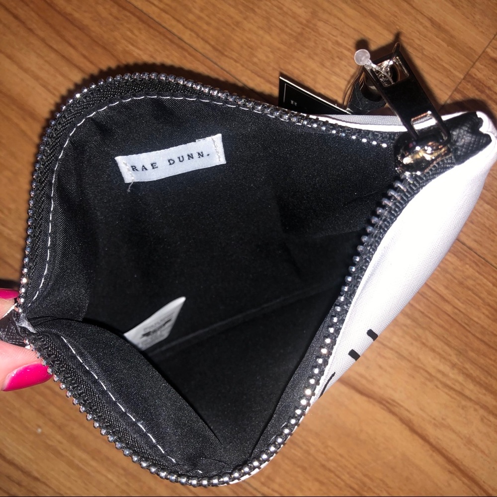 NWT Rae Dunn “Stash” Zippered Pouch - Picture 3 of 3